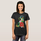  “Elegant Floral Flourish” T-shirt (Voorkant volledig)