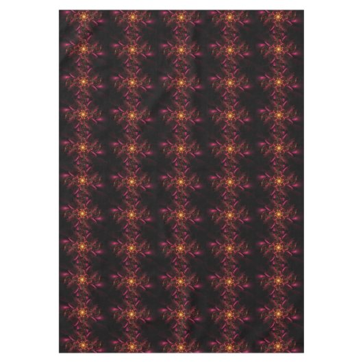 Elegant Floral Flower Tablecloth 60"x84" Tafelkleed (Voorkant)