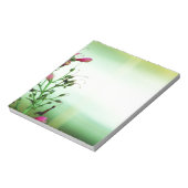 Elegant Floral fotografie Notitieblok (Linkerzijde)