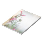 Elegant Floral fotografie Notitieblok (Linkerzijde)
