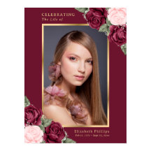 Elegant Floral Foto's vieren het Life Sign