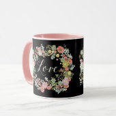 Elegant Floral Garden Beauful Love Coffee Mok (Voorkant links)