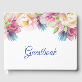 Elegant Floral Gastenboek (Voorkant)