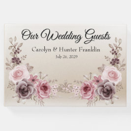 Elegant Floral Gastenboek