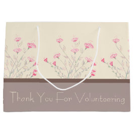 Elegant Floral geaccentreerd met roze Groot Cadeauzakje