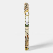 Elegant Floral Glas in lood Art Design Gift Case-Mate iPhone Case (Achterkant / Links)