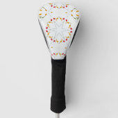 Elegant  Floral Golfheadcover (Voorkant)