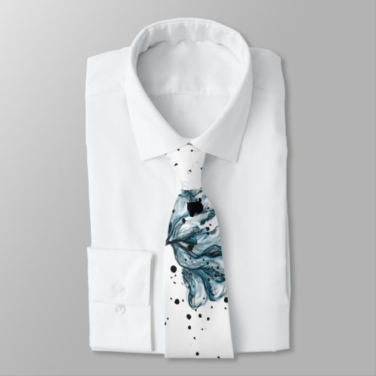 Elegant Floral Grunge-ontwerp Stropdas (Gebonden)