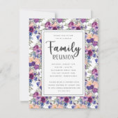 Elegant Floral hand-Met handschrift geschakelde Sc Kaart (Voorkant)