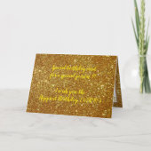 Elegant Floral Happiest Birthday Card Kaart (Voorkant)