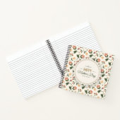 Elegant Floral Happy Moederdag Guestbook Notitieboek (Binnen)