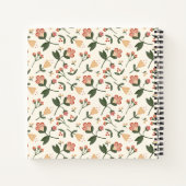 Elegant Floral Happy Moederdag Guestbook Notitieboek (Achterkant)