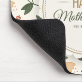 Elegant Floral Happy Moederdag | Mousepad Muismat (Hoek)