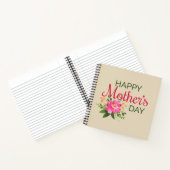 Elegant Floral Happy Moederdag | NOTITIEBOEK (Binnen)