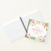 Elegant Floral Happy Moederdag | NOTITIEBOEK (Binnen)