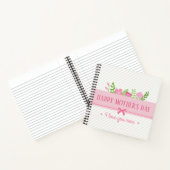 Elegant Floral Happy Moederdag | NOTITIEBOEK (Binnen)