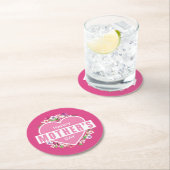 Elegant Floral Happy Moederdag | ONDERZETTER (Insitu)