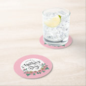 Elegant Floral Happy Moederdag | ONDERZETTER (Insitu)