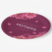 Elegant Floral Happy Moederdag | Papieren Bord (Gekanteld)
