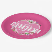 Elegant Floral Happy Moederdag | Papieren Bord (Gekanteld)