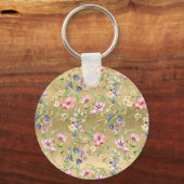 Elegant Floral Heart Lijst: voor elke gelegenheid Sleutelhanger (Achterkant)