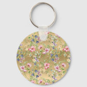 Elegant Floral Heart Lijst: voor elke gelegenheid Sleutelhanger (Achterkant)