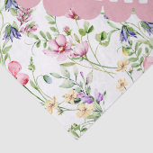 Elegant Floral Heart Lijst: voor elke gelegenheid Tissuepapier (Detail)