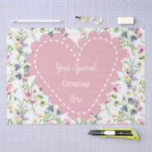 Elegant Floral Heart Lijst: voor elke gelegenheid Tissuepapier (Craft)