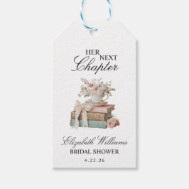 Elegant Floral Her Next Chapter Bridal Shower  Cadeaulabel