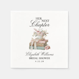 Elegant Floral Her Next Chapter Bridal Shower  Servet