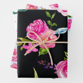  Elegant Floral Inpakpapier Vel (In situ)