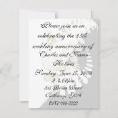Elegant Floral Invitation Kaart (Voorkant)
