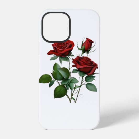 Elegant Floral iPhone Case Hoesje (Achterkant)