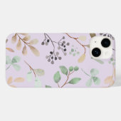 Elegant Floral iPhone Case – Stylish & Protective  (Achterkant (horizontaal))