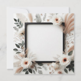 Elegant Floral Kaart