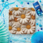 Elegant Floral-karton Papieren Bordje (Feest)