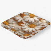 Elegant Floral-karton Papieren Bordje (Gebogen)