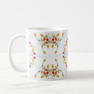 Elegant  Floral Koffiemok