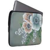 Elegant Floral Laptop Hoesje 1 Laptop Sleeve (Voorkant Rechts)