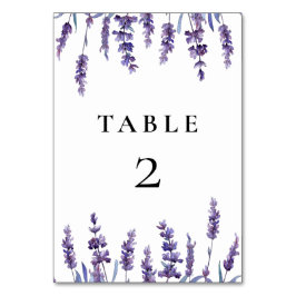 Elegant floral lavender bruiloft kaart