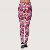 Elegant Floral Leggings (Achterkant)