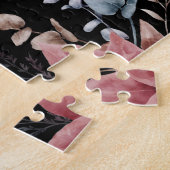 Elegant Floral Legpuzzel (Zijkant)