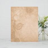 Elegant floral letterhead (Staand voorkant)