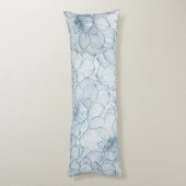 Elegant Floral Lichaamskussen (Achterkant (Verticaal))