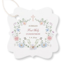 Elegant Floral Lijst Eerste Communie