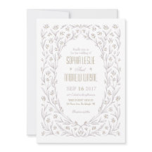 Elegant floral lila paars bruiloft