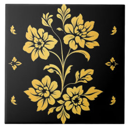 Elegant Floral Luxe Modern Collectie Tegeltje