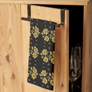Elegant Floral Luxe Modern Collectie Theedoek