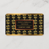 Elegant Floral Luxe Modern Collectie Visitekaartje (Voorkant)
