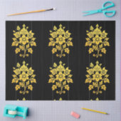 Elegant Floral Luxury Populair Collectie Tissuepapier (Craft)